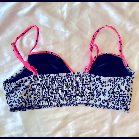 Victoria’s Secret Demi Bikini Leopard Print+Polkadot - Picture 2 of 3